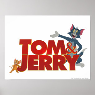 Poster Tom & Jerry Avec Le Logo Du Film