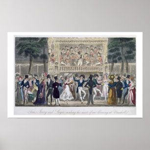 Poster Tom, Jerry et logique tirant le meilleur d'une