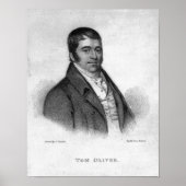Poster Tom Oliver, gravé par Percy Roberts (Devant)