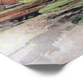 Poster Tom rencontre la libellule de Warwick Goble (Coin)