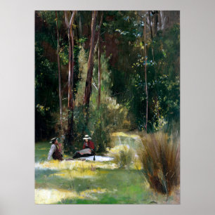 Poster Tom Roberts Un Dimanche Après-Midi