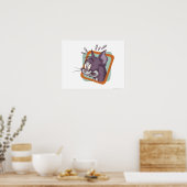 Poster Tom Scaredy Cat (Cuisine)