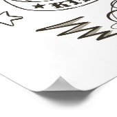 Poster Tom Souris Tueur Tatouage 1 (Coin)