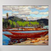 Poster Tom Thomson Bateaux (Devant)