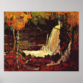 Poster Tom Thomson - Cascade de la forêt (Devant)