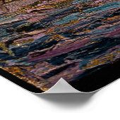 Poster Tom Thomson - Coucher de soleil, Canoe Lake (Coin)