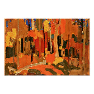 Poster Tom Thomson - Couleur d'automne