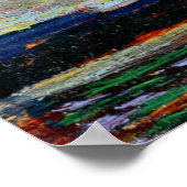 Poster Tom Thomson - Feu de lune d'été chaud (Coin)