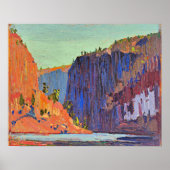 Poster Tom Thomson - Gorges de Petawawa (Devant)