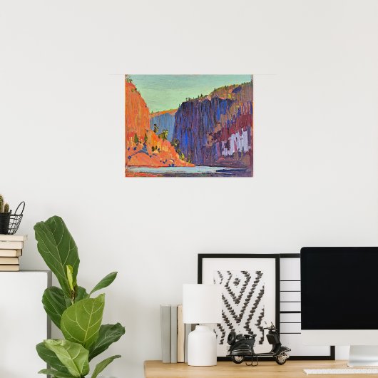 Poster Tom Thomson - Gorges de Petawawa (Bureau à domicile)
