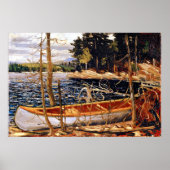 Poster Tom Thomson - La Toile De Canot, (Devant)