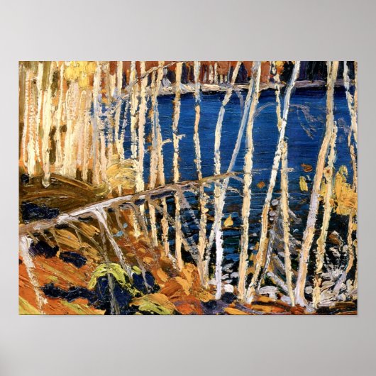 Poster Tom Thomson - Lac Bleu (Devant)