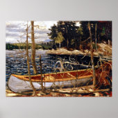 Poster Tom Thomson - Le canoë (Devant)
