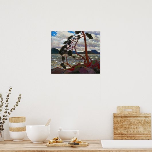 Poster Tom Thomson Le Vent Occidental (Cuisine)