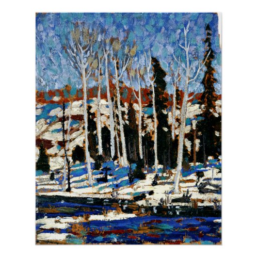 Poster Tom Thomson - Mars (Devant)