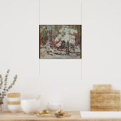 Poster Tom Thomson Neige dans les bois (Cuisine)
