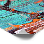 Poster Tom Thomson - Paysage avec neige (Coin)