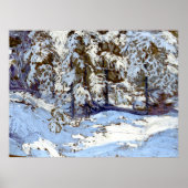 Poster Tom Thomson - Première neige en automne (Devant)