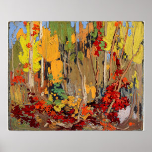 Poster Tom Thomson Sketch pour la Garland d'automne
