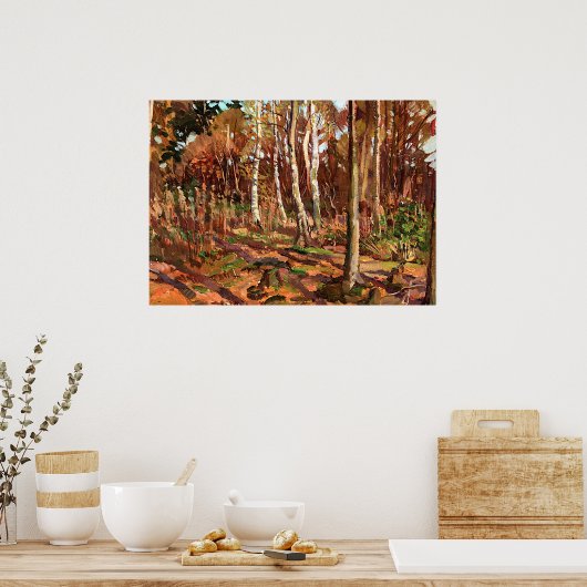 Poster Tom Thomson - Vue sur le parc Algonquin (Cuisine)
