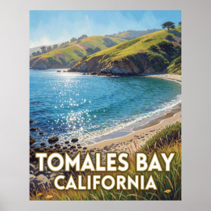 Poster Tomales Bay State Park — Californie