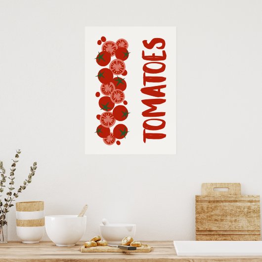 Poster Tomates (Cuisine)