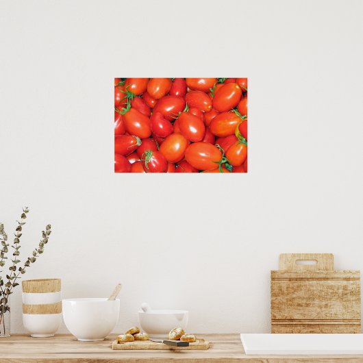 Poster Tomates de prune (Cuisine)