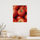 Poster Tomates Mûres - Rouge Clair, Frais (Cuisine)