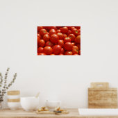Poster Tomates sur le marché (Cuisine)