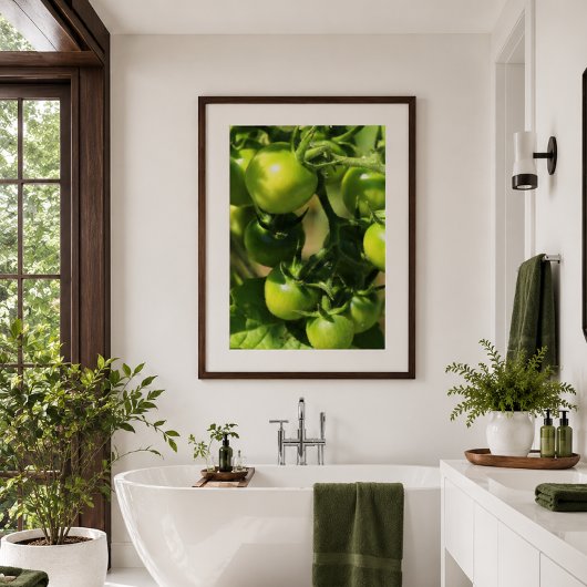 Poster Tomates vertes
