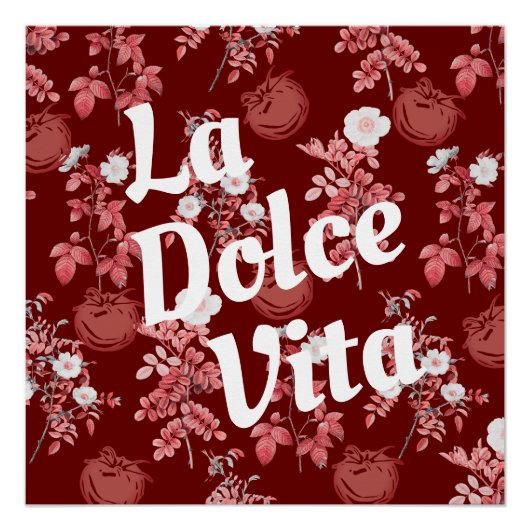 Poster Tomato Girl Esthétique Vintage Vegetable (Devant)