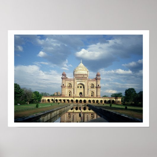 Poster Tomb of Sardar Jang, Nawab of Oudh and Prime Minis (Devant)