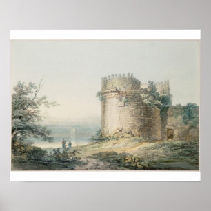 Poster Tombe de Cecilia Metella, Rome