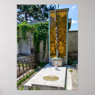 Poster Tombe d'Ernst Fuchs