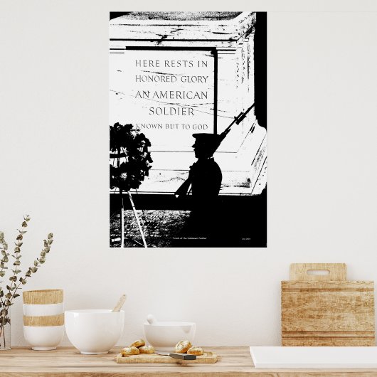 Poster Tombe du soldat inconnu (Cuisine)