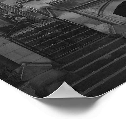 Poster Tombe gothique (Coin)