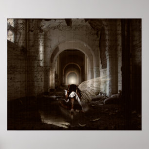 Poster Tombé Je Pensais Que J'Étais Ton Ange