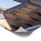 Poster Tombeau d'Amir Timur - Samarkand, Ouzbékistan (Coin)