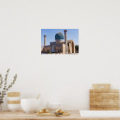 Poster Tombeau d'Amir Timur - Samarkand, Ouzbékistan (Cuisine)