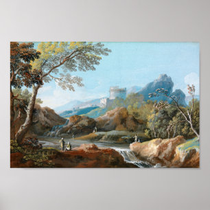 Poster Tombeau de Cecilia Metella   Giovanni Battista Bus