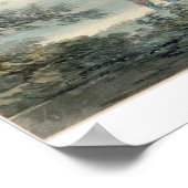 Poster Tombeau de Cecilia Metella, Rome (Coin)