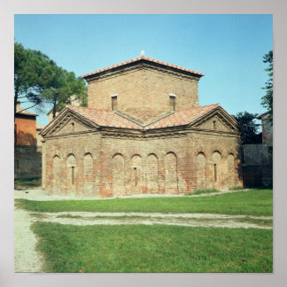 Poster Tombeau de Galla Placidia, c.450