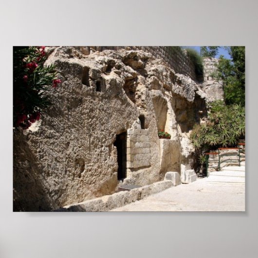 Poster Tombeau de Jésus (Devant)