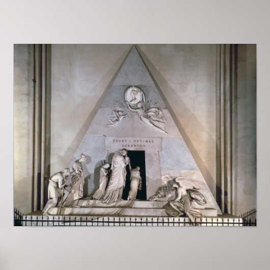 Poster Tombeau de l'archevêque Maria Christin (Devant)