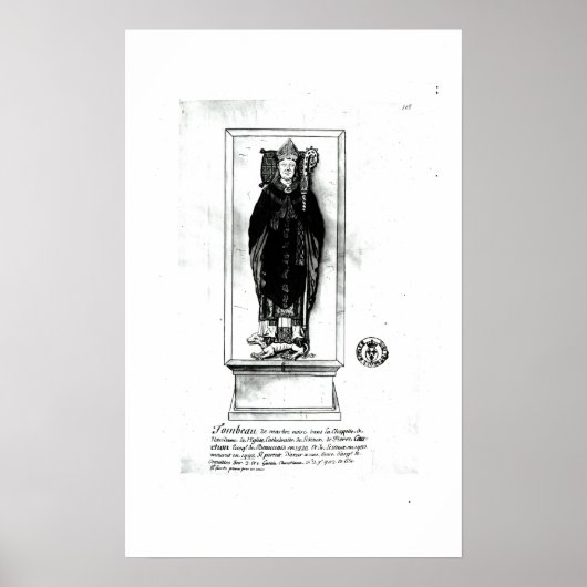 Poster Tombeau de Pierre Cauchon (Devant)