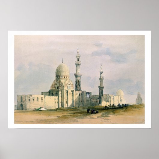 Poster Tombeau du sultan Qansuh Abu Sa`id, 1499, à l'est (Devant)