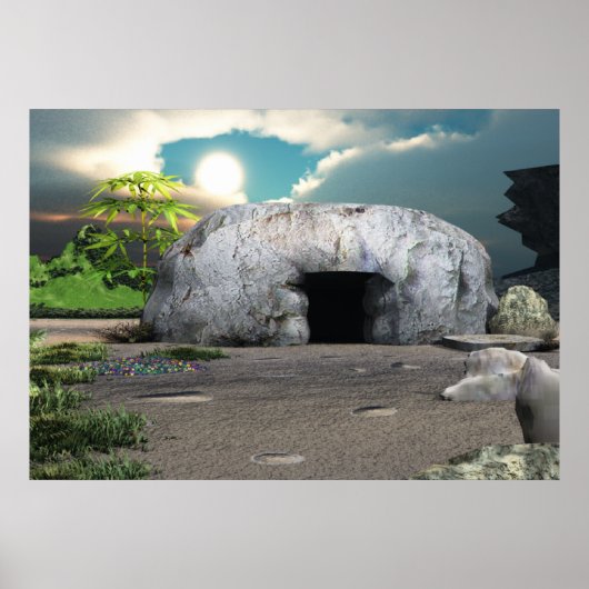 Poster Tombeau vide du Christ (Devant)