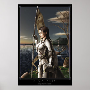 Poster Tombée de la nuit