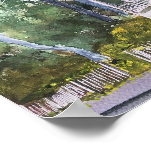 POSTER TOMBER À NEVADA (Coin)