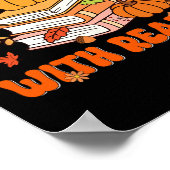 Poster Tomber Amoureux Avec Lecture Livre Citrouille Auto (Coin)